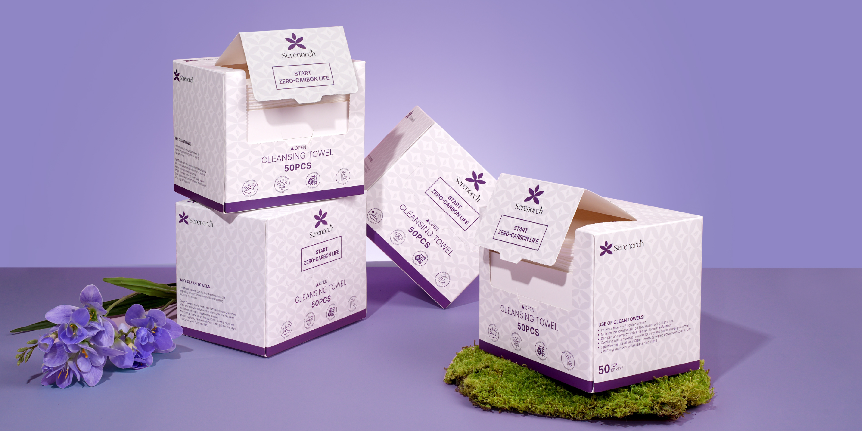 Amazon.com: Serenorch Disposable Face Towels (50 Count) – XL 10